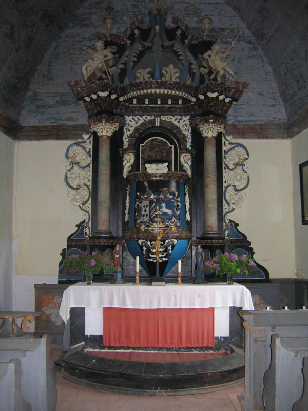 Alter in the chapel